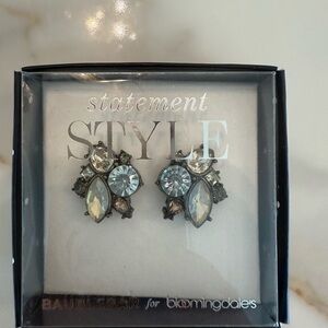 Baublebar Elegant Crystal Cluster Earrings